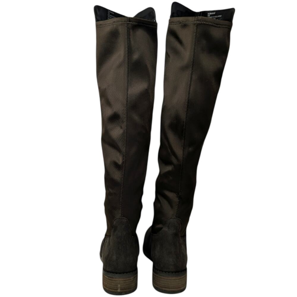 Blondo Velma Waterproof Over Knee Boots Black Suede Stretch 10M - Picture 5 of 7